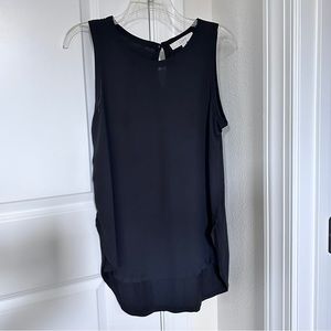 LOFT Black Sleeveless Top